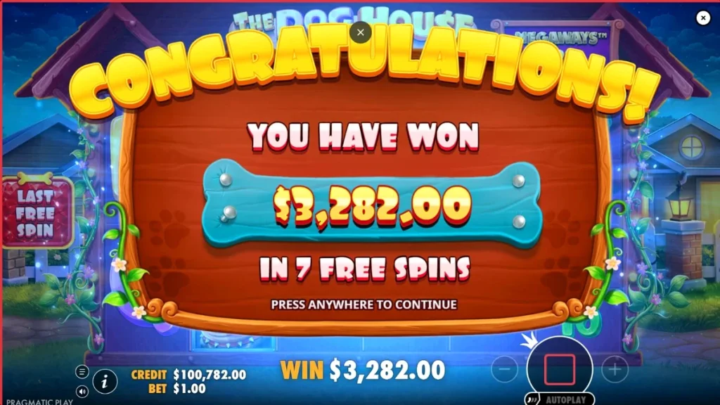 The Dog House Megaways 1000 slot dengan tema anjing yang ceria