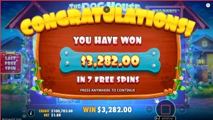 The Dog House Megaways 1000 slot dengan tema anjing yang ceria